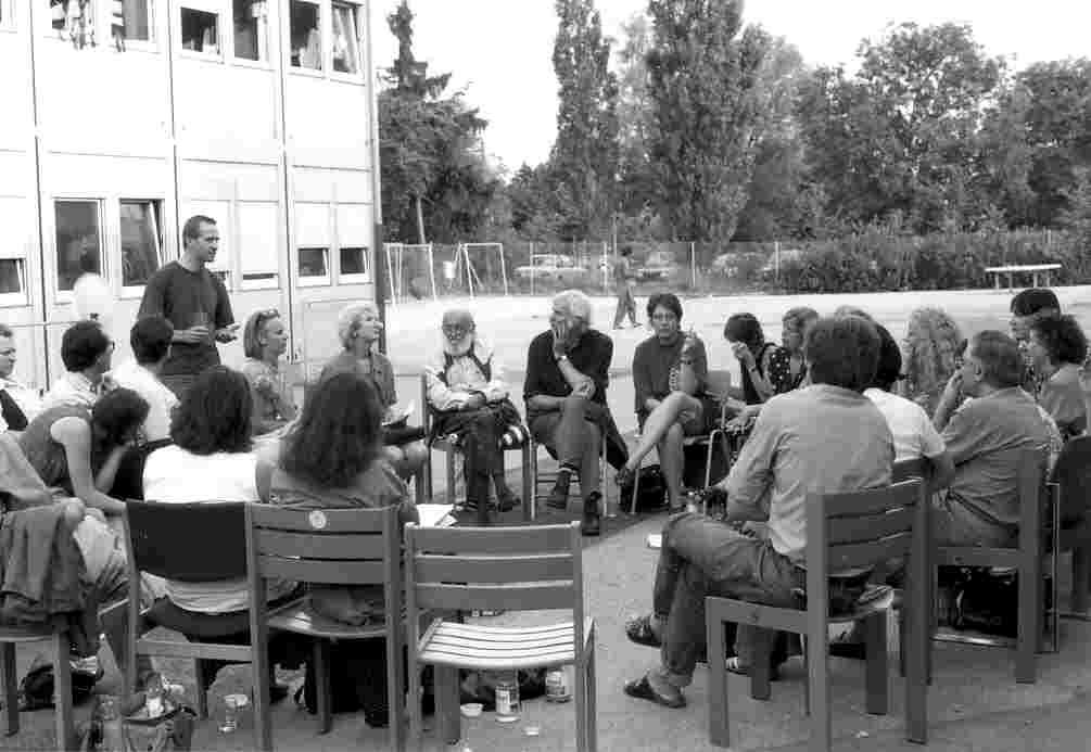 Paulo Freire in Muc 94 Asyl-Unterkunft