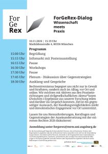 Flyer_ForGeRex-Dialog_Wissenschaft-meets-Praxis